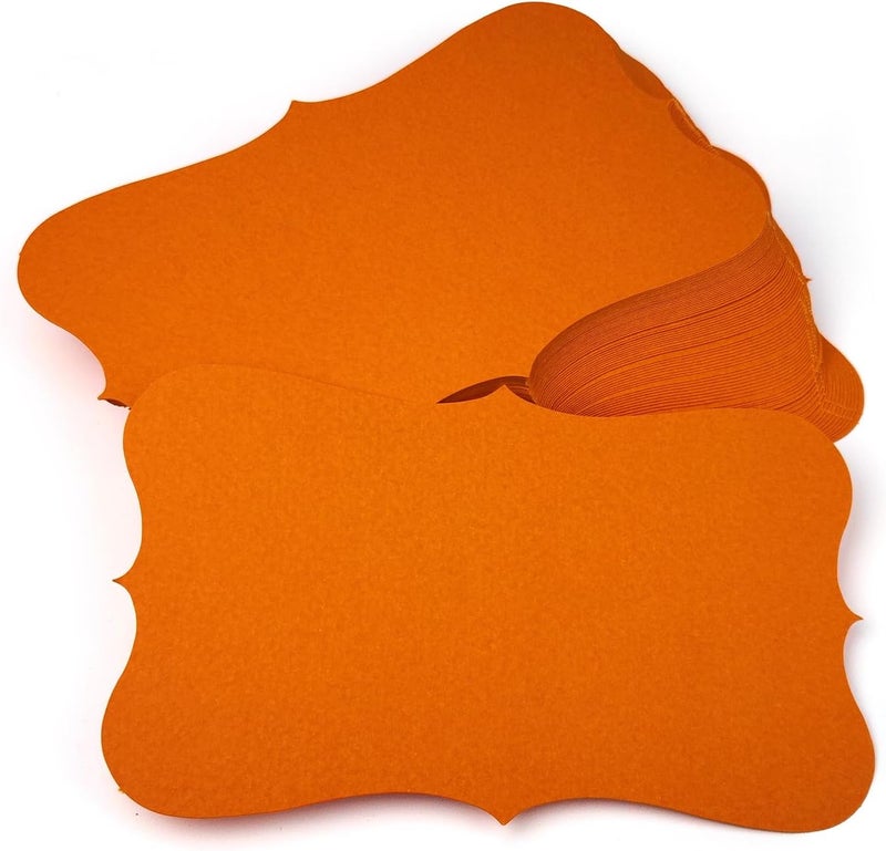 PPAPPAPPIYO 3x5 index card/Set of 72 Blank index cards 180gsm (Orange) - Image 4